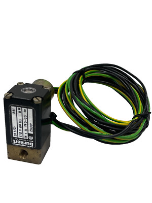 Burkert 311/C 3/2 NC G1/8'' Direct Acting Solenoid Valve 110V 60 Hz 0-23 bar