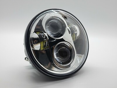 5.75in LED Headlight Daymaker - Chrome