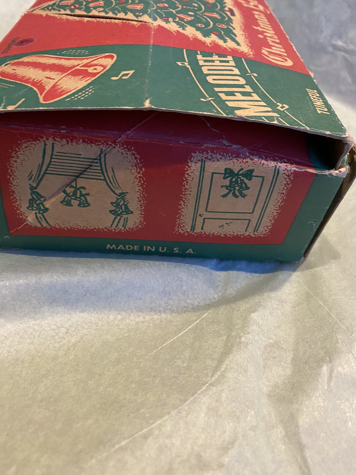 VTG MCM Melodee 7 Metal Christmas Bells Criterion USA Original Box! eBay