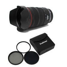 Canon RF 24-70mm f/2.8l Is USM + Kamkorda Filter Kit 82mm - UK Next Day Delivery
