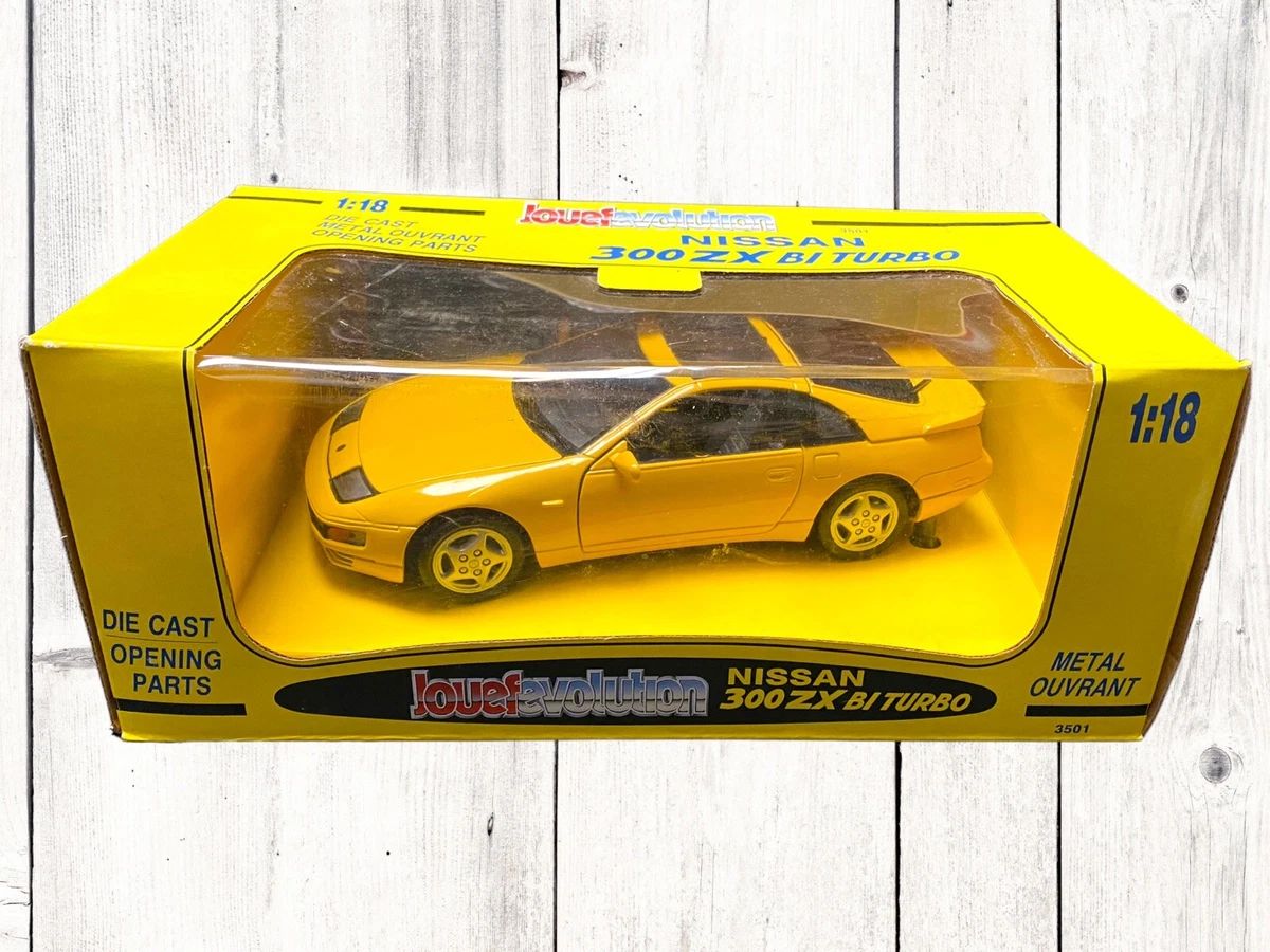 Nissan 300ZX Fairlady Z Bi Turbo RHD, Kyosho for Jouef Evolution, 1/18, Yellow.