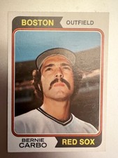 QTY: 1974 Topps Baseball - Bernie Carbo ( Boston Red Sox ) #621 - VG/EX