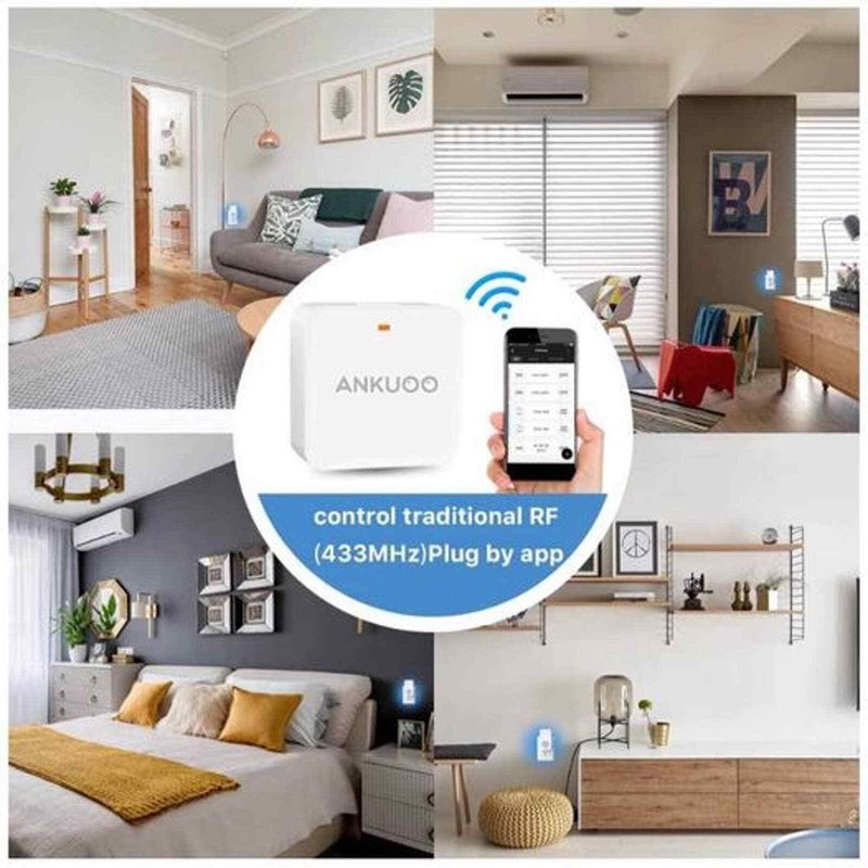 Smart Home Hub WiFi Plug Gateway Bridge Control Center Coordinator