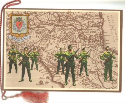 Calendar Mechanized Brigade Trieste Year 1983. With original drawstring