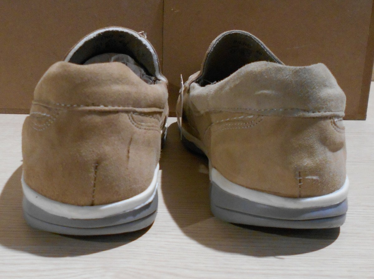 Mocassins Homme Mark Hero Taille 41 - Cuir Marron Cognac, Neufs Dans Leur Boîte, Style Classique Casual