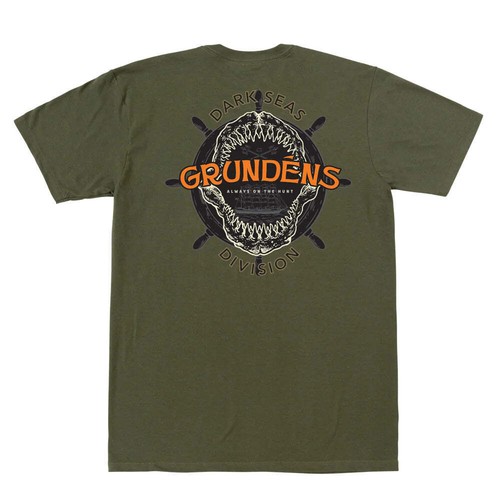 Dark Seas X Grundens On The Hunt T-Shirt SS - Picture 6 of 16