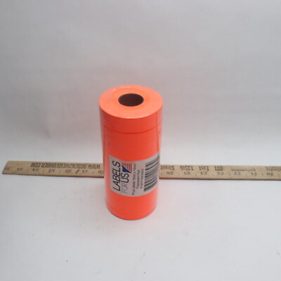 (16-Pk) Labels for Us Labels Fluorescent Red 19 MM x 10 MM PLM1110NONER