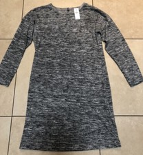 NWT Lou & Grey Casual Sweater Dress, Long Sleeve, Gray, XS