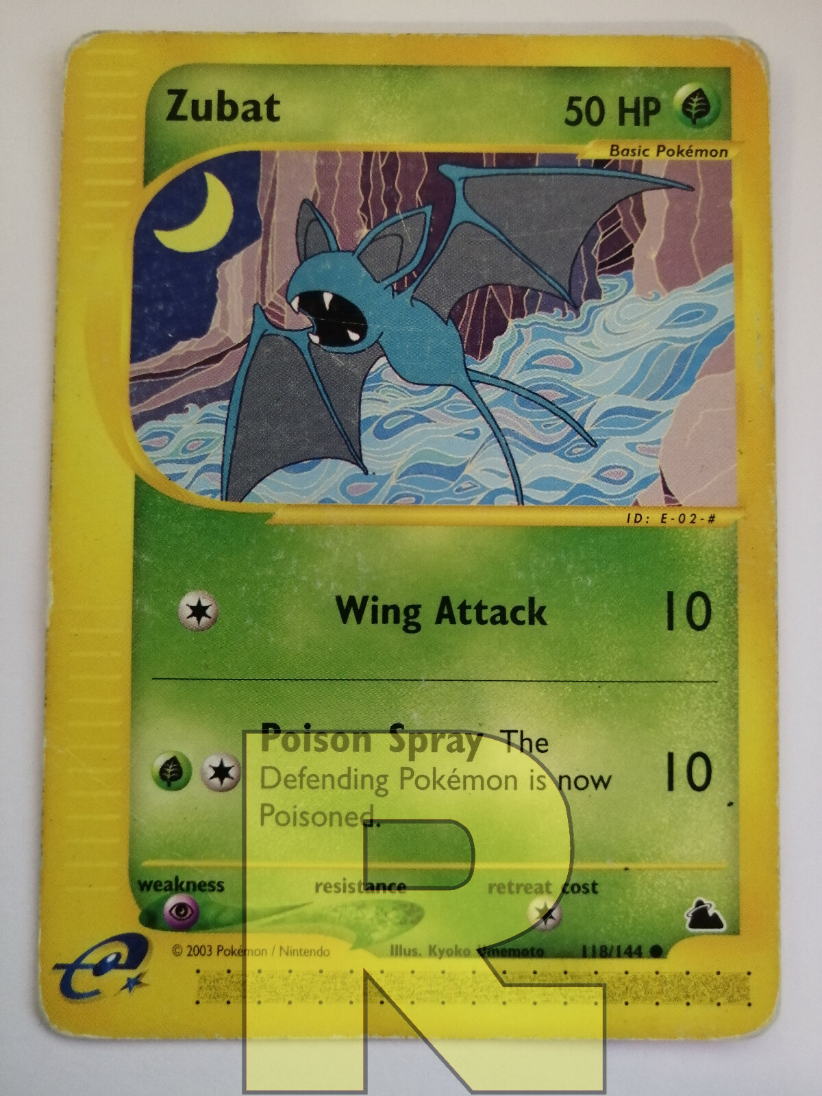 Zubat® Skyridge 118/144® Common® Pokemon® English® Good