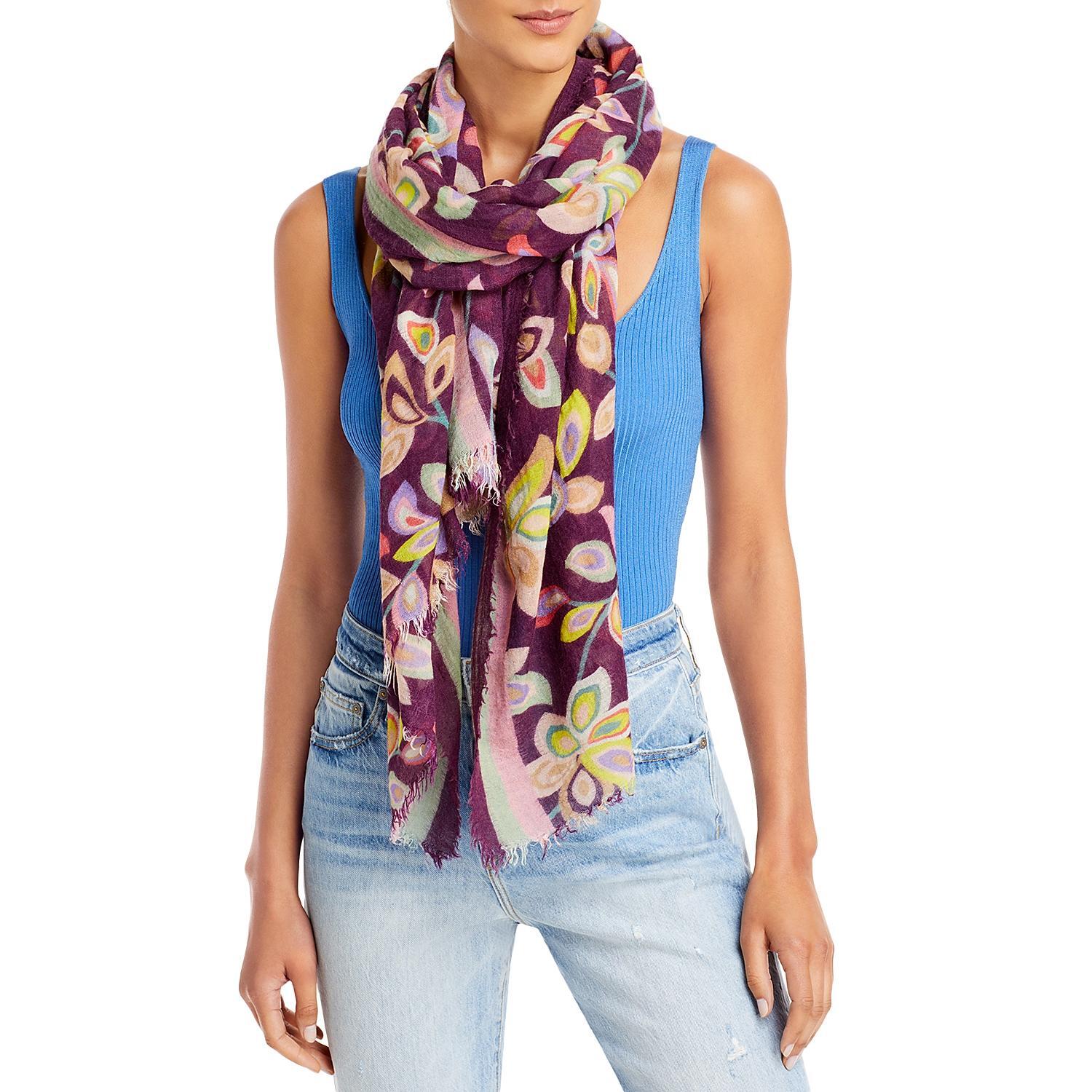 Женская накидка с бахромой Echo Forest ESF-12251 разноцветная Размер один размер 8290₽