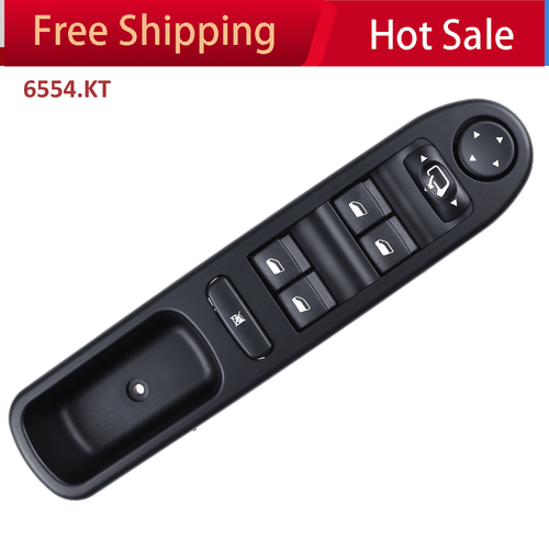 6554.KTMaster Power Window Switch For Peugeot 307 2000-2014 Hatchback CC Wagon - Picture 5 of 8
