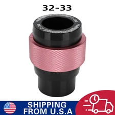 32MM-33MM Fork Oil Seal Driver Tool for Universal Motorcycle Dirt Bike Pink