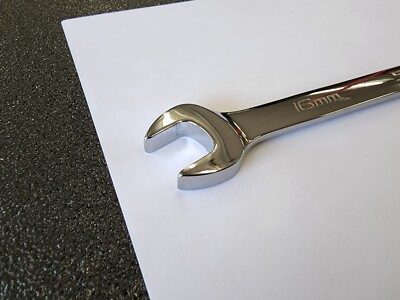 Snap-on Tools USA NEW 16mm Metric Flank Drive Chrome Combination