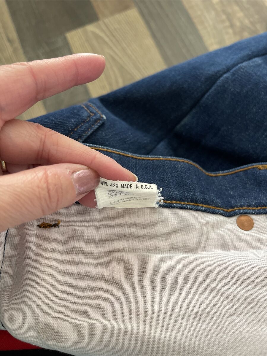 Vintage Levi's Orange Tab Made in USA #39103 2517 Lined Vintage Levi's Orange Tab Made in USA #39103 2517 Lined