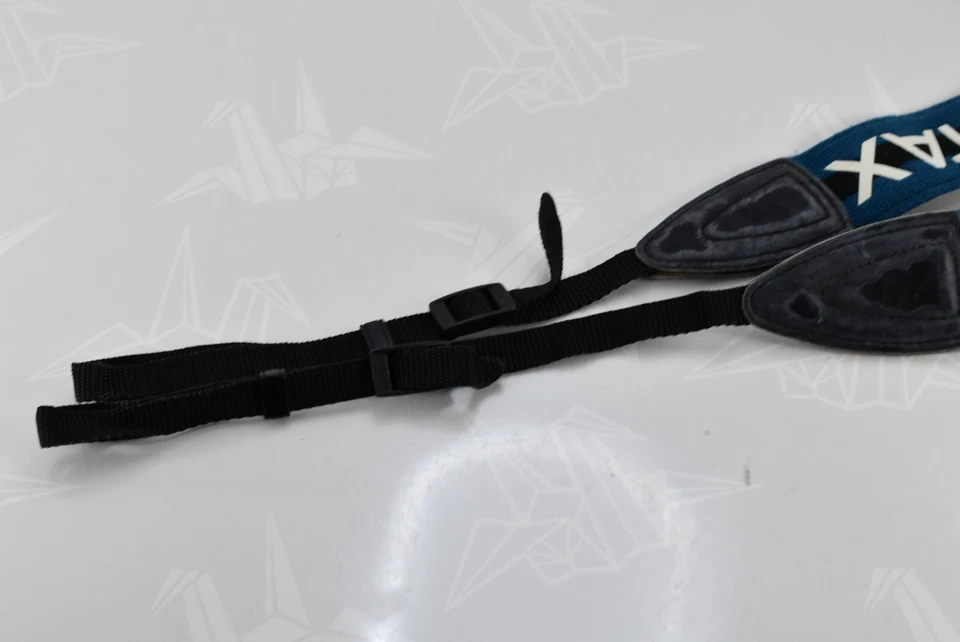 🌸[Excelente+++++] Correa para el cuello Contax azul negro para 645 (sin asas incluidas) Japón Foto 3 de 4