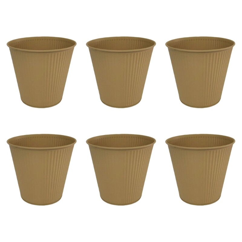 6Pcs Vintage Home Decoration Vintage Plant Pots House Ornaments Flower