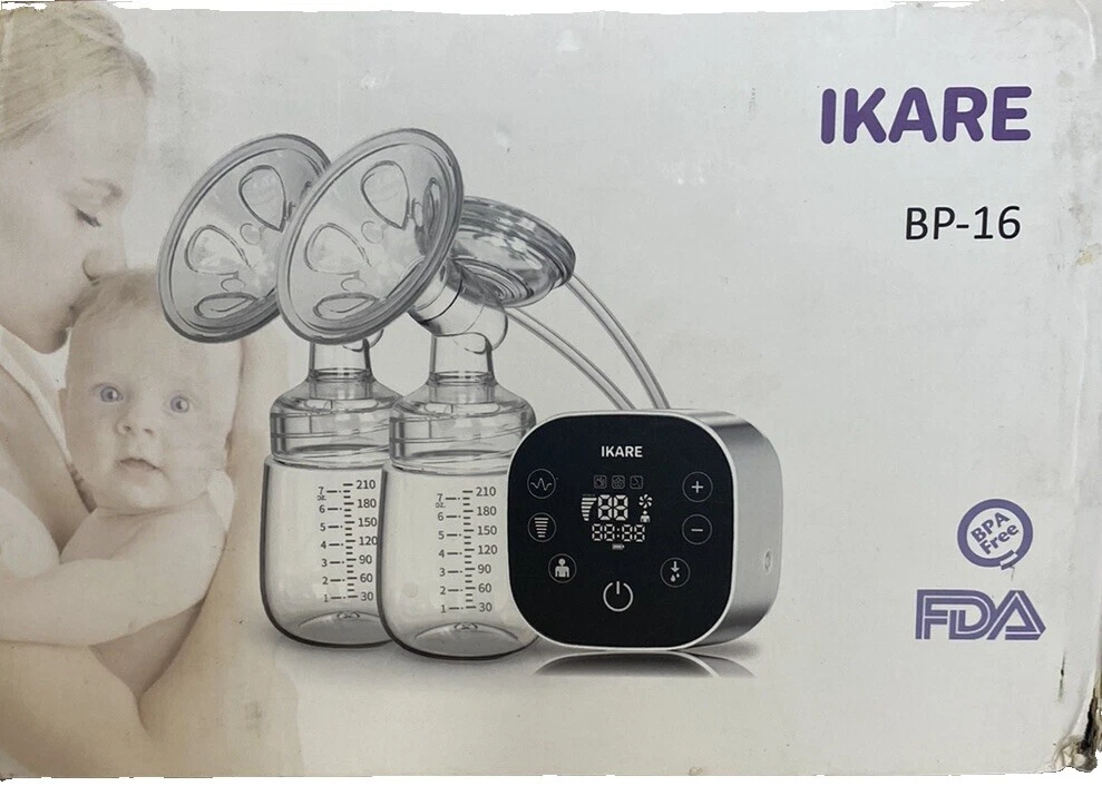 Botella de colección extractores de leche eléctrico Negro