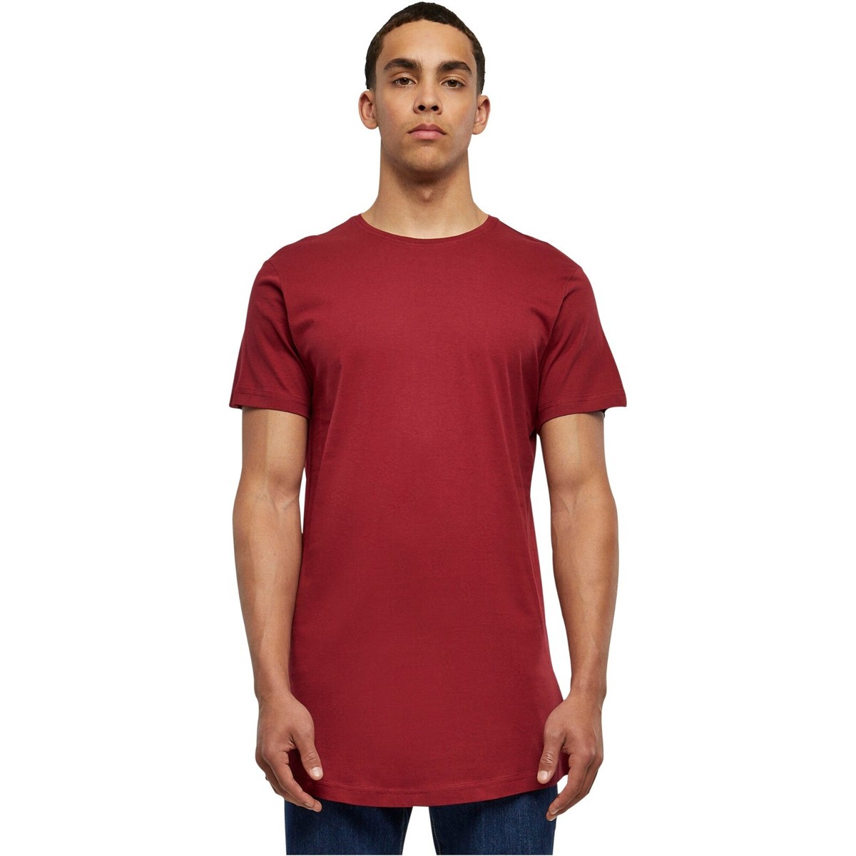 Urban Classics Herren T-Shirt Shaped Long Tee extra lang oversize  