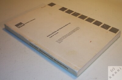 IBM Fachausdrücke d. Datenverarbeitung 1967 Computerlexikon E-D - Buch _m8