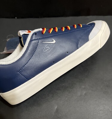 Nike SB ZOOM BLAZER LOW CT QS MENS 6 Womens 7.5 AQ3499 Navy Blue NIKE SB ZOOM BLAZER LOW CT QS MENS 6 WMNS 7.5 [AQ3499-411  main image 4