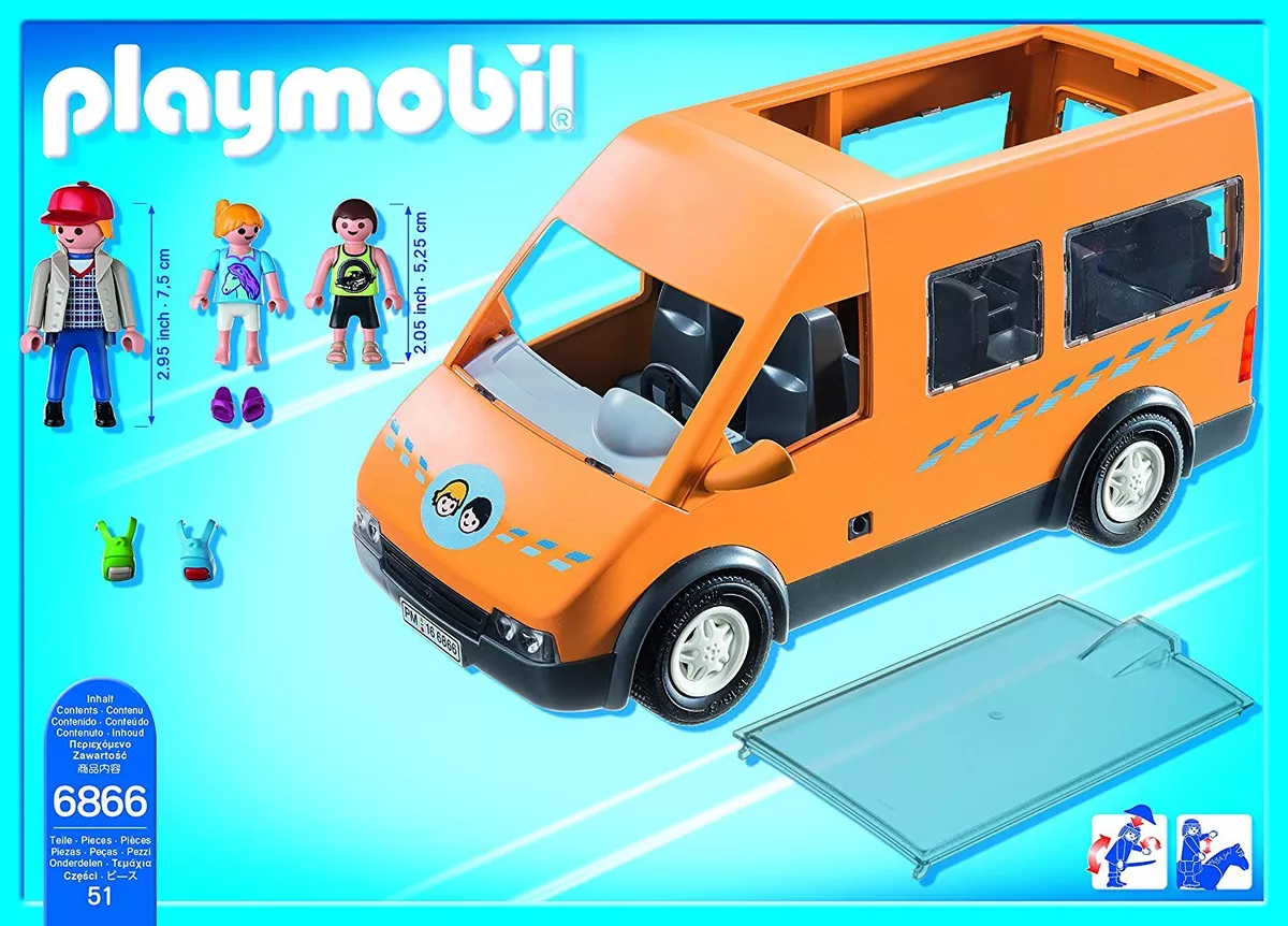 Playmobil City Life 6866 Bus School 4-10 Years