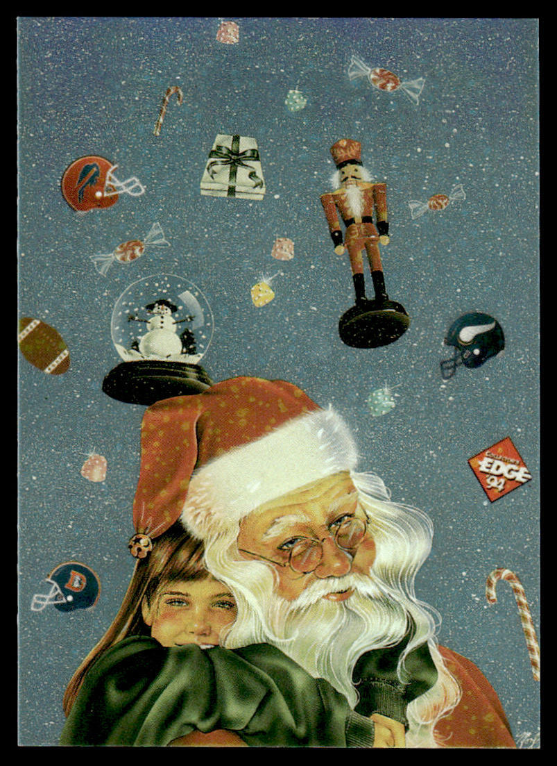 1994 NFL Properties Christmas #NNO Santa Claus