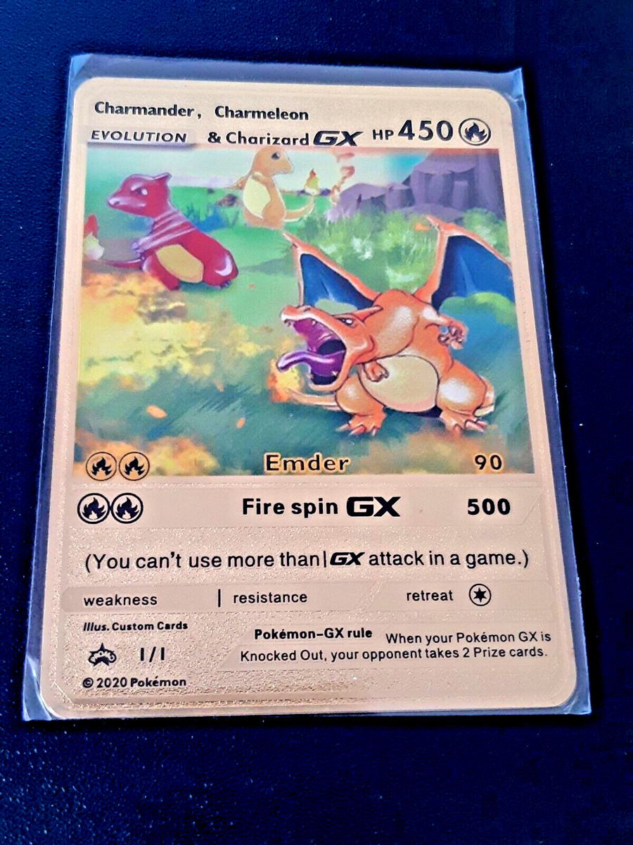 Pokemon Carta Dourada