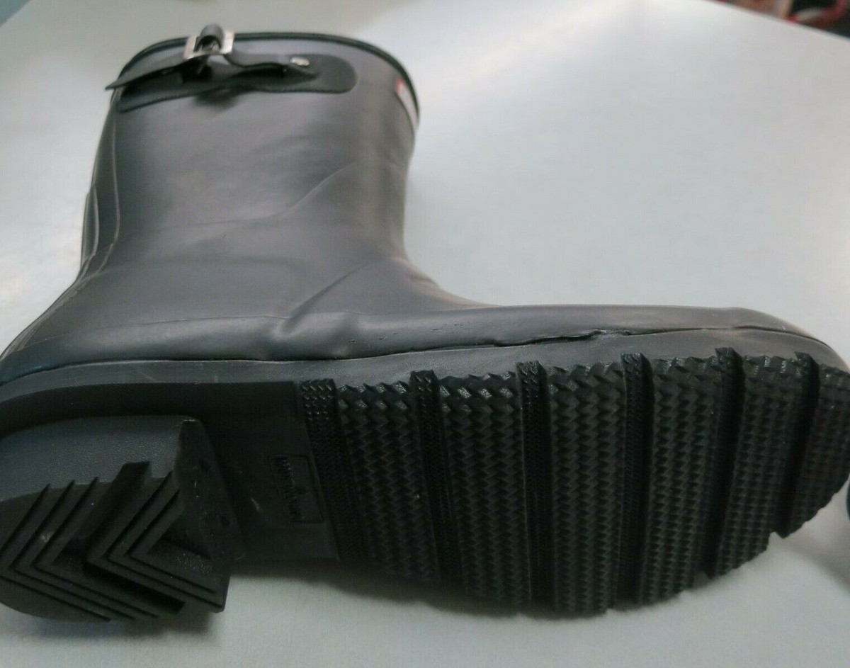 未使用HUNTER ORIGINAL TALL  UK４　EU37 BLACK Hunter Original Tall Black Rain Boots US 5M/6F W23499 UK4 EU