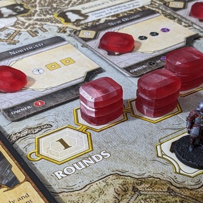 Lords of Waterdeep Victory Point Medaille inspiriert inoffizielles magnetisches Edelsteinpaket