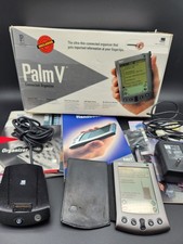 Palm V Connected Organizer with Accessories Palm Pilot Vintage 1998 Box  Books