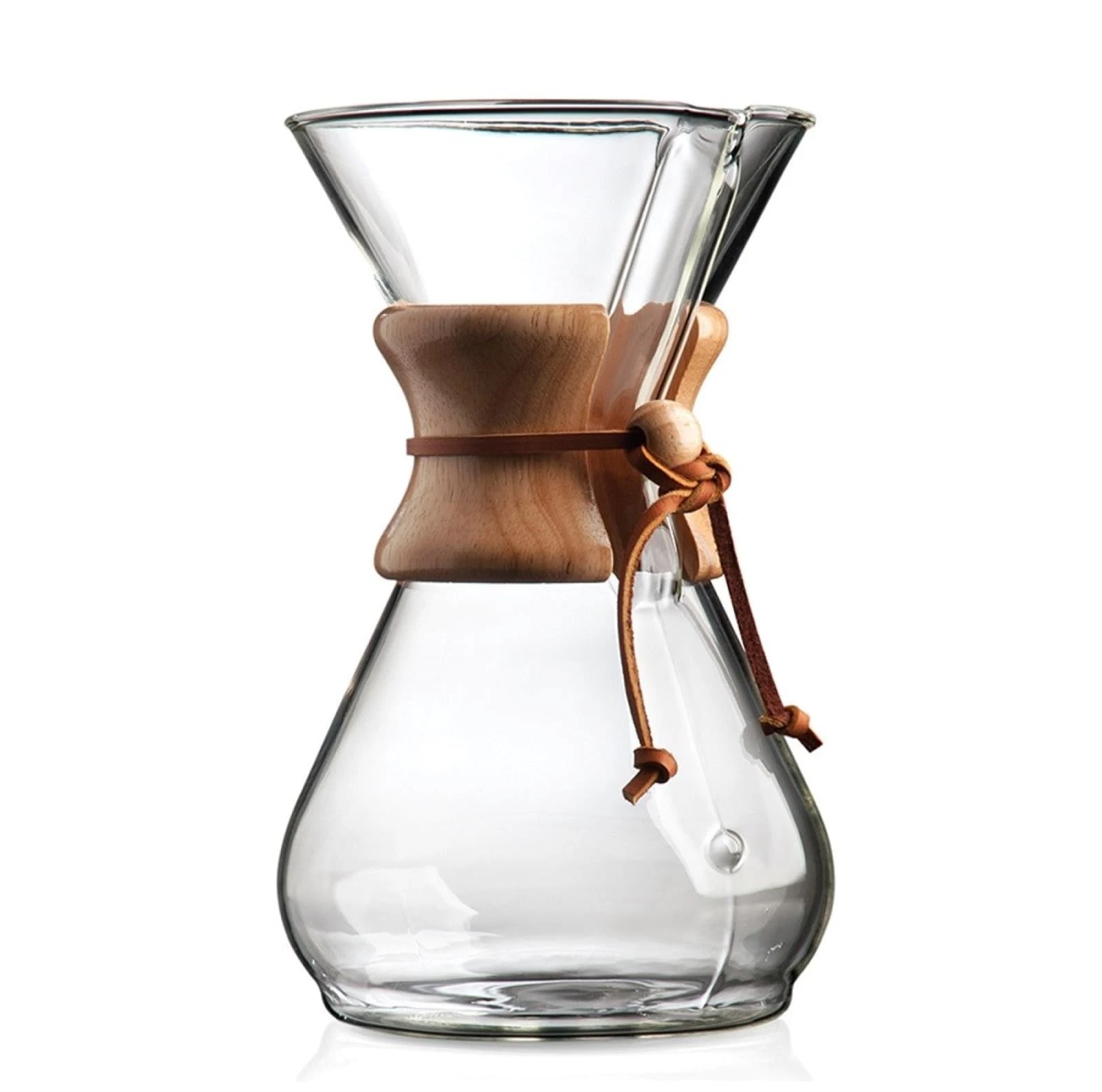 Chemex Pour-Over Glass Coffeemaker - Classic Series - 10-Cup - Exclusive Pack...