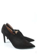 ZARA Stivaletto con zip Donna Scarpina di lana Taglia IT 38 nero stile casual