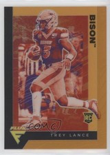 2021 Panini Chronicles Draft Picks Flux Orange Trey Lance #234 07sf