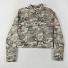 Veste Femme Kut From The Kloth Taille L, Coton Vert Armée, Capuche Et Zip, Occasion état Correct