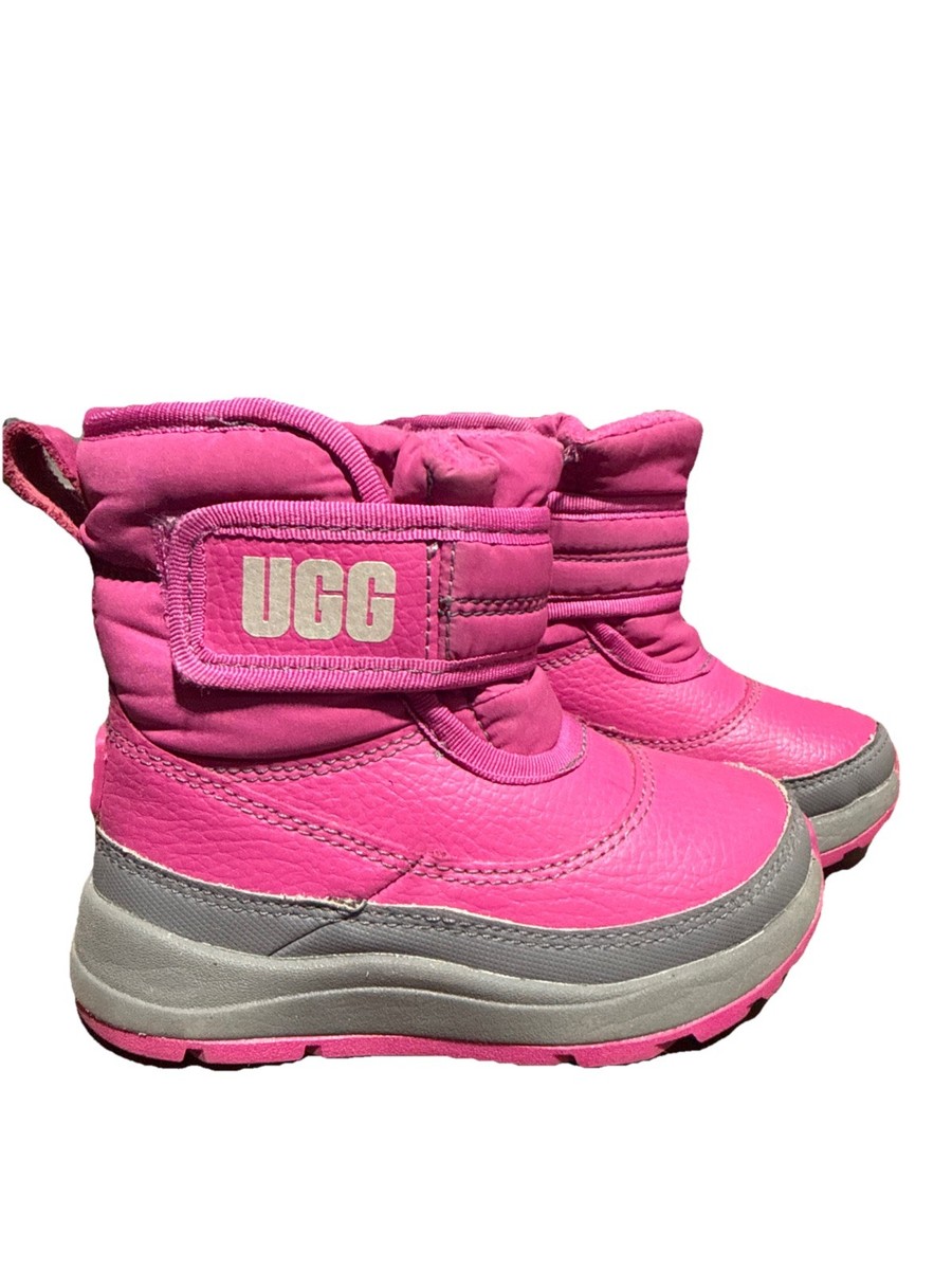 UGG Toddler Girls 7 Taney Weather Snow Boots Magenta Pink