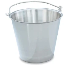 Vollrath 58200 Tapered S/S 23 Quart Dairy Pail