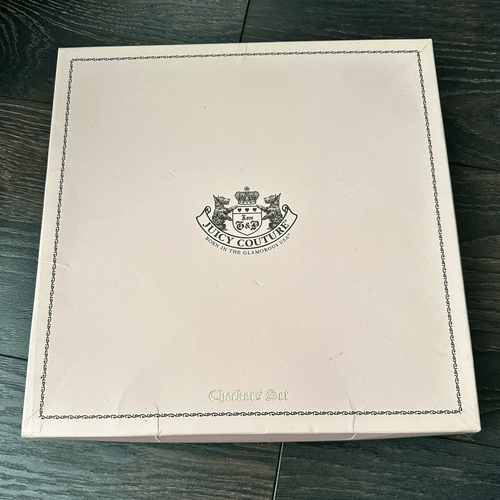 Juicy Couture Viva La Juicy Checkers Set