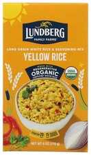 Lundberg Family Farms, Mix Rice Whole Grain Yellow Organic, 6 Ounce