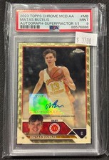 2023 Topps Chrome Mcdonald's AA PSA 9 Matas Buzelis SUPERFRACTOR AUTOGRAPH 1/1