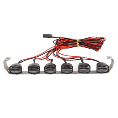 (6 Lichter) RC Light Bar LED-Leuchten Quadratische Dachlampe DIY Scheinwerf UB