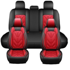 For Nissan Luxury Leather Car Seat Covers Full Set 5-seats Front Rear Protector For Nissan Luxury Leather Car Seat Covers Full Set 5-seats Front Rear Protector