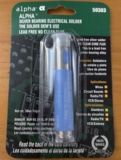 Alpha AM59303 Lead-Free Silver Bearing Flux Core Solder 50 oz.