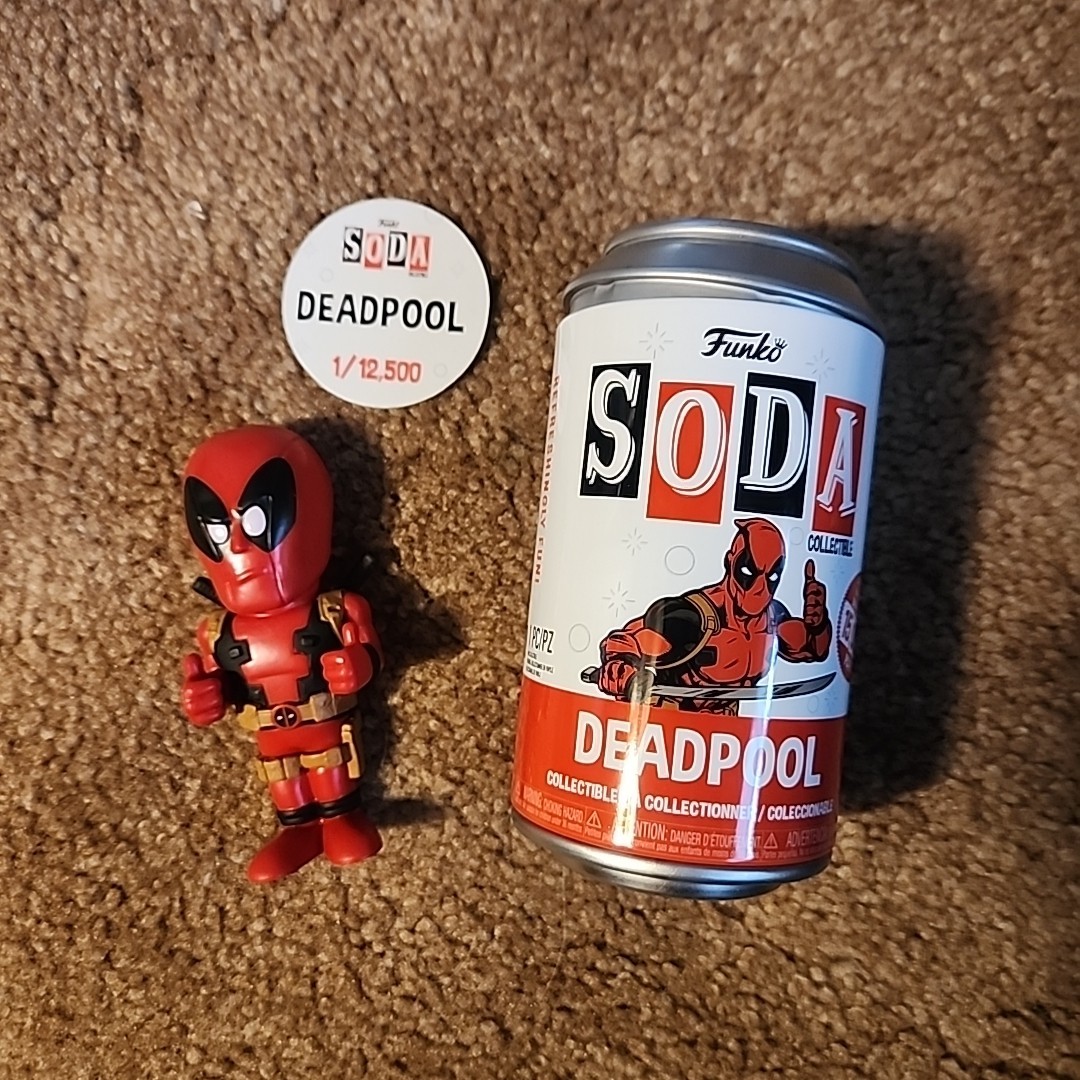 Funko Vinyl Soda: Marvel - Deadpool Common 1/12,500