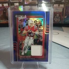 2025 Donruss Optic Drake Maye Blue Hyper (RAW)