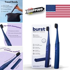 Lightweight Electric Toothbrush Super Soft Bristles Travel Friendly Cobalt Blue