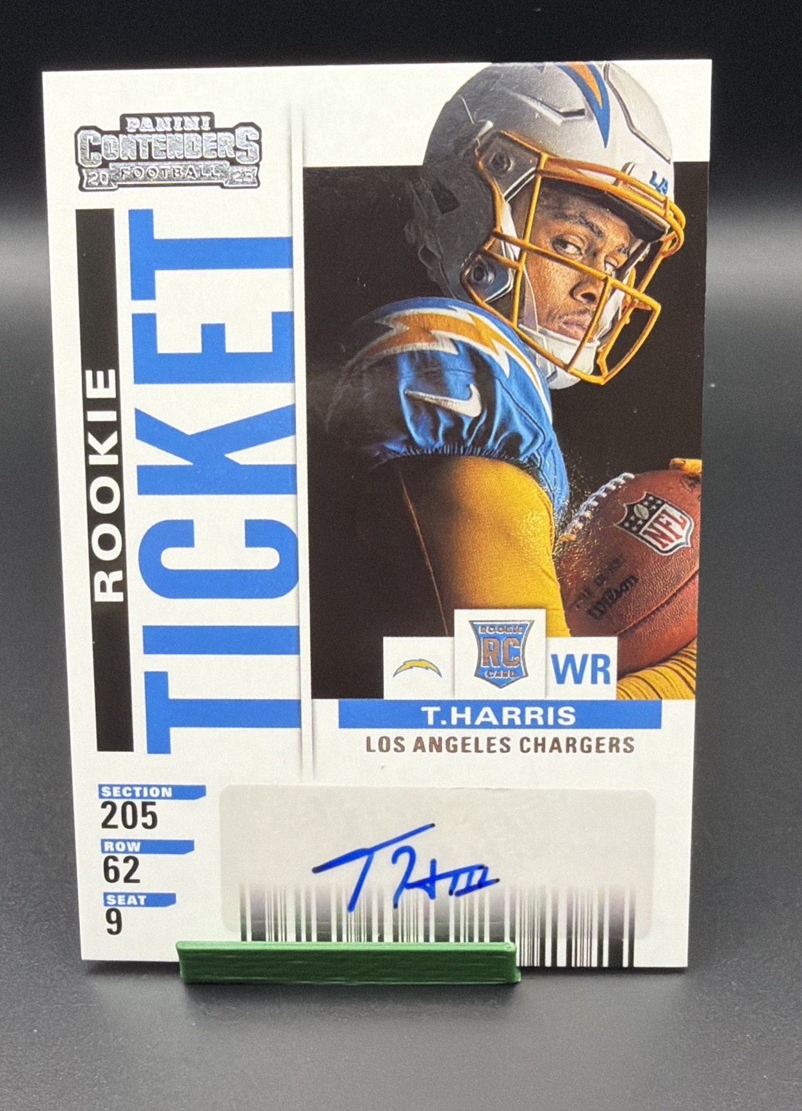 Tre Harris Panini Select Contenders Rookie Ticket Rps Autographs #30 Base