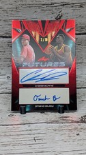 2024 Leaf Futures - Chase Burns & Omaha Biliew Dual Autographed /10 Red