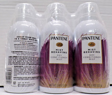Lot of 3 Pantene Pro-V Mist Behaving Dry Conditioner Mist 3.9 Oz. Each
