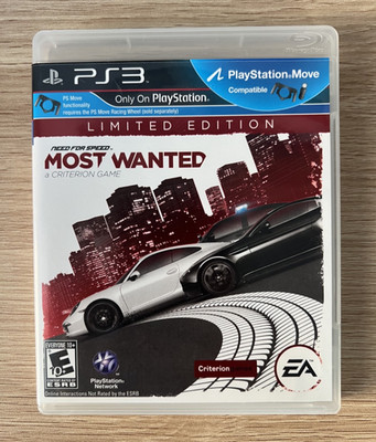 Need for Speed: Most Wanted -- Limited Edition (Sony PlayStation 3, 2012)