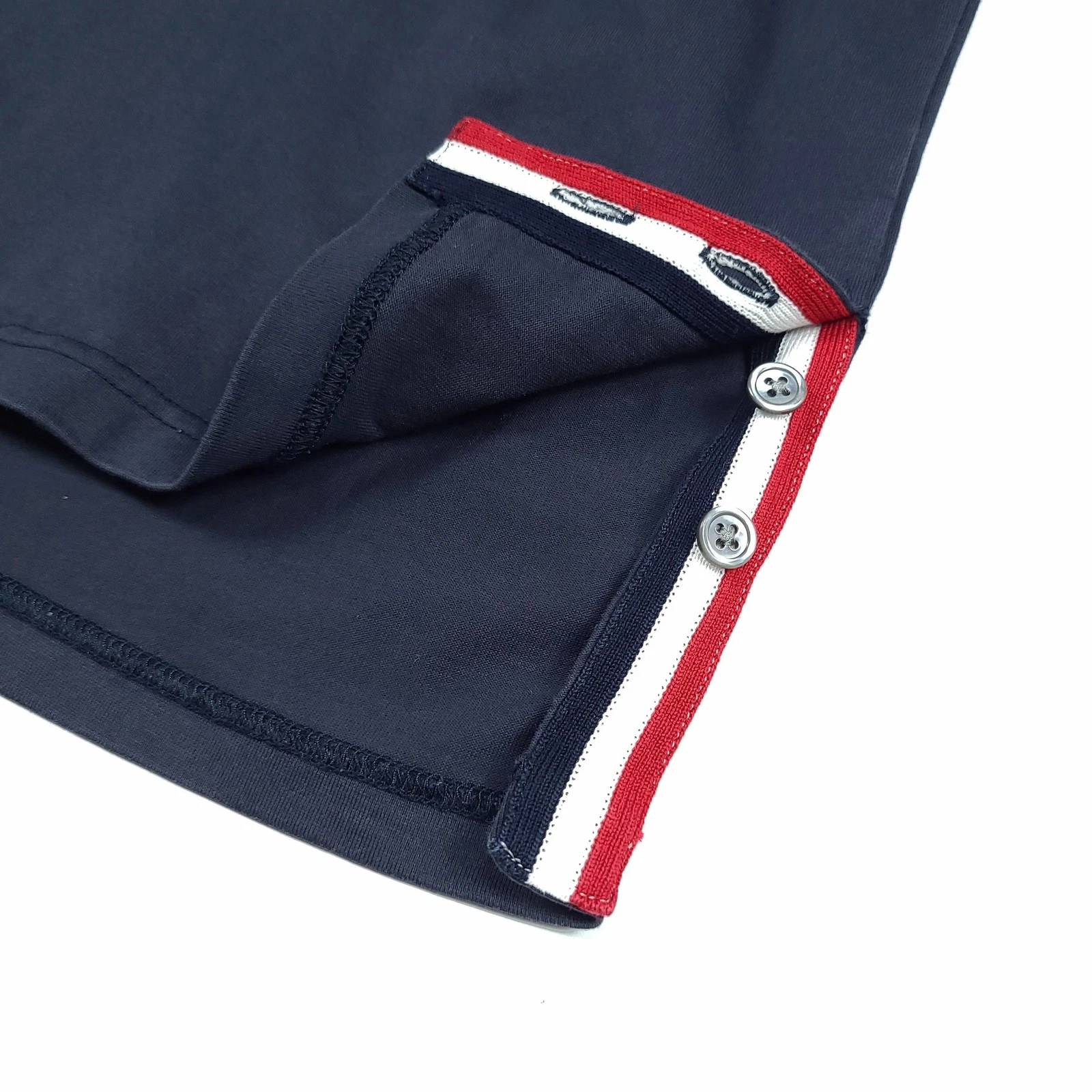 T shirt Thom Browne con tasca a righe manica corta 1478 119981905